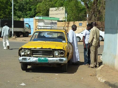 Taxis in Khartoum
